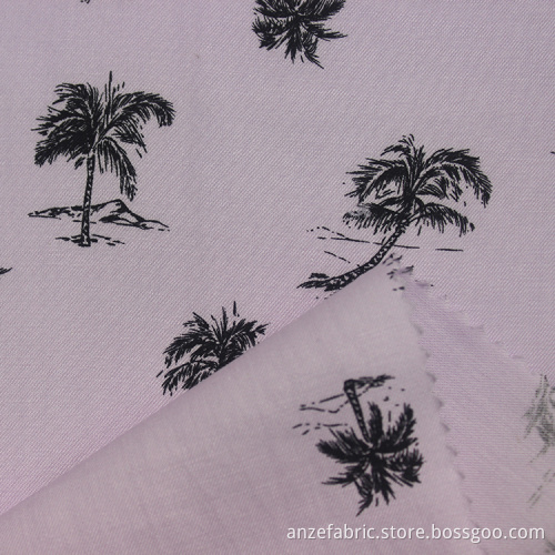 Cotton Tencel Printed Fabric for shrit